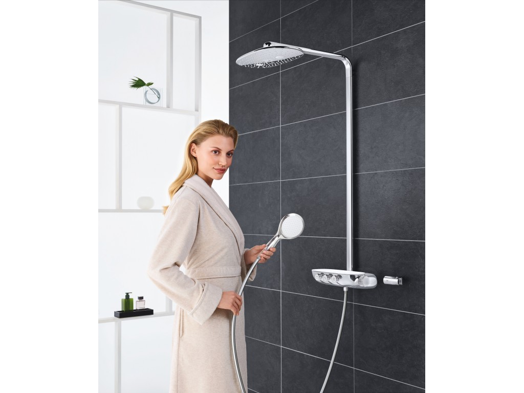 Rainshower System SmartControl Duo 360 divara montaj termostatik qarışdırıcılı duş sistemi