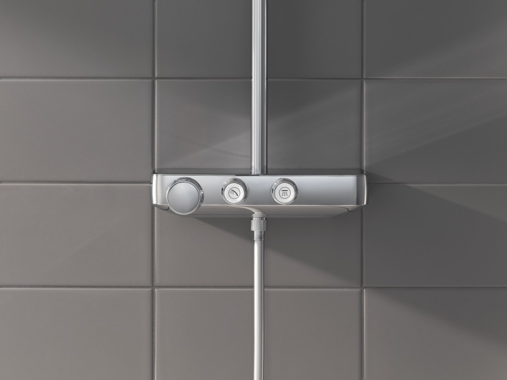 Euphoria SmartControl 260 Mono Duş sistemi divara montaj termostatik qarışdırıcılı duş sistemi