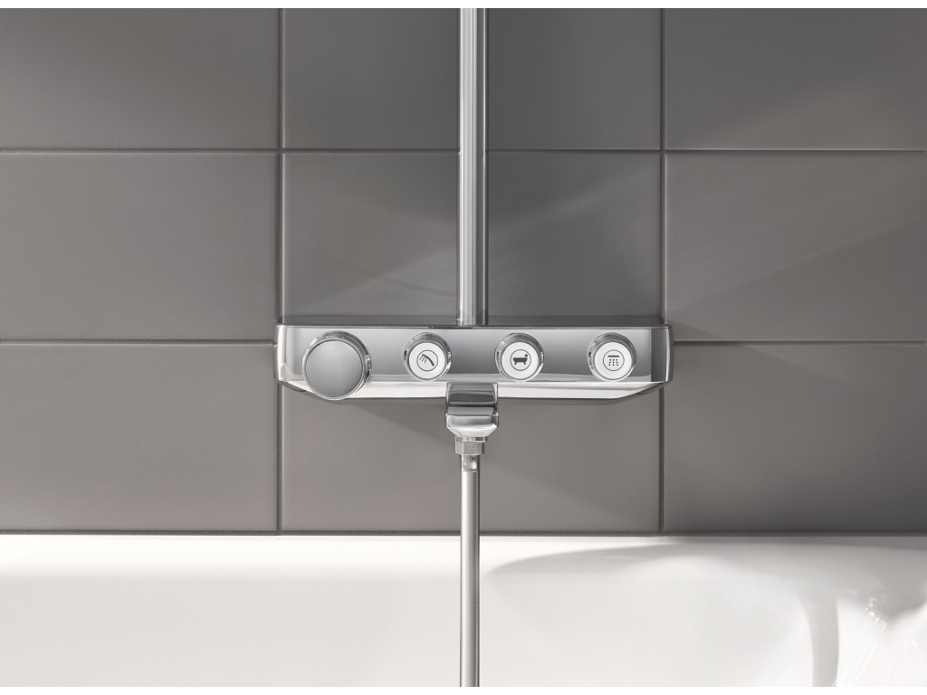 Euphoria SmartControl 260 Mono Duş sistemi divara montaj termostatik hamam qarışdırıcılı duş sistemi