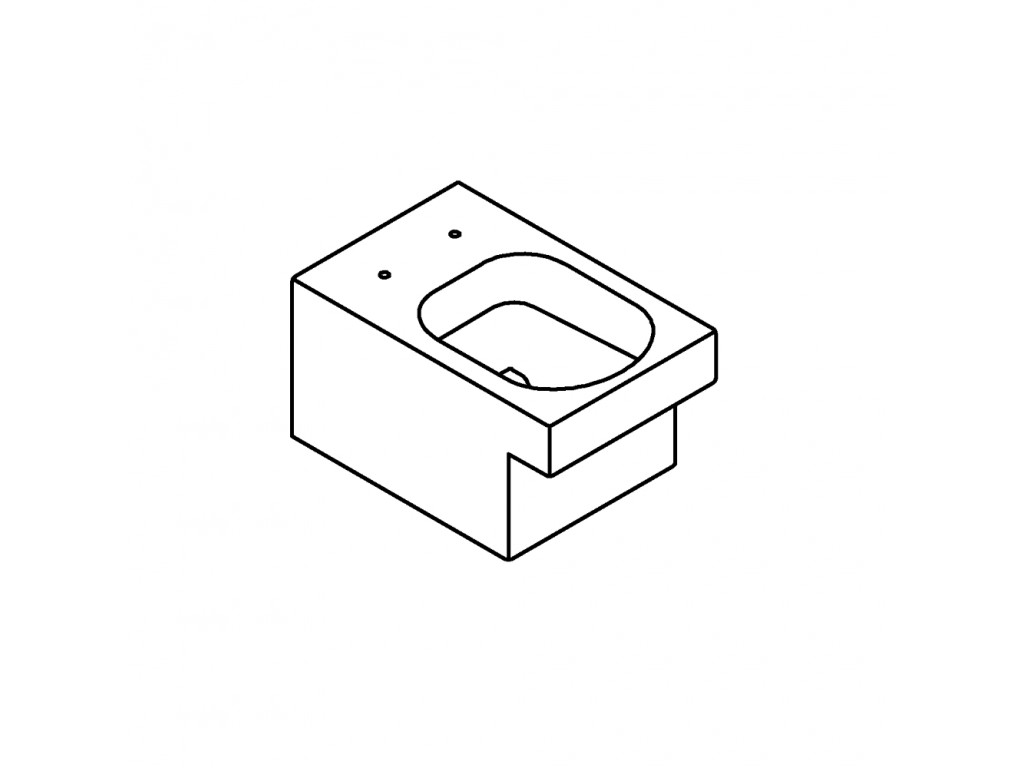 Cube Ceramic WC