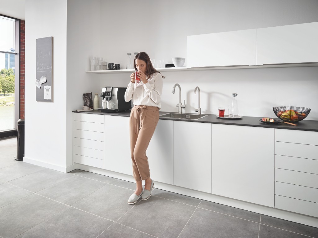 GROHE Red Duo qarışdırıcı ve M ölcü su ısıtıcısı