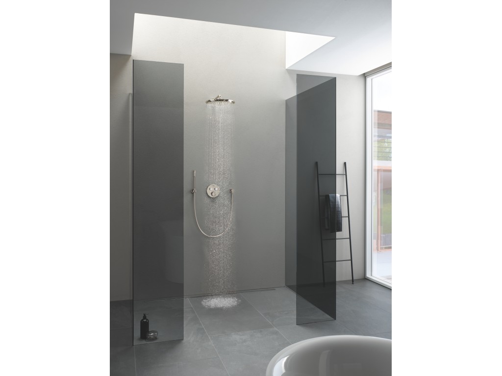 Grohtherm SmartControl cüt ventilli akış kontrollu, divar ici termostatik duş qarışdırıcısı